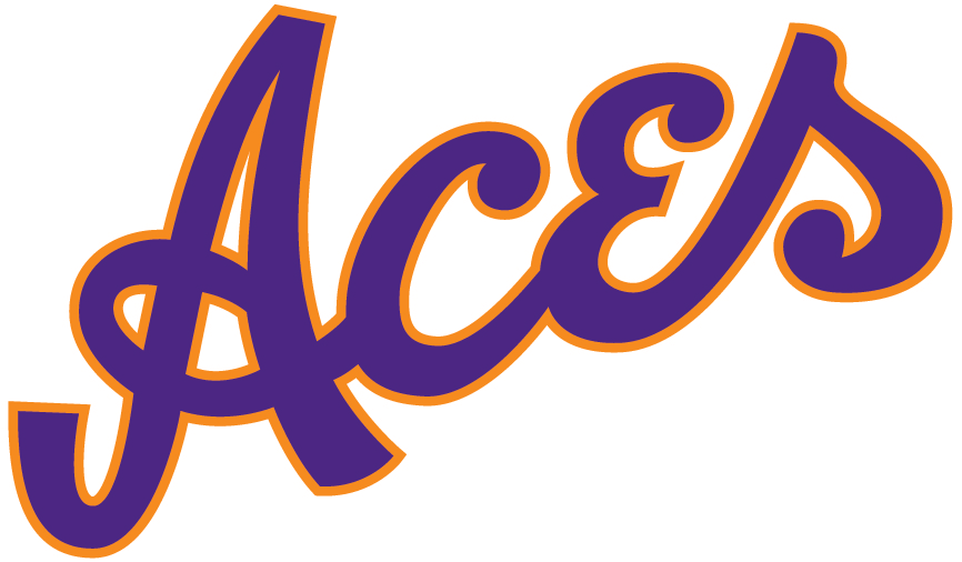 Evansville Purple Aces 2019-Pres Alternate Logo iron on paper